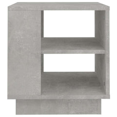 vidaXL Coffee Table Concrete Grey 40x40x43 cm Engineered Wood 4