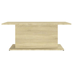 810310 vidaXL Coffee Table Sonoma Oak 102x55,5x40 cm Engineered Wood 4