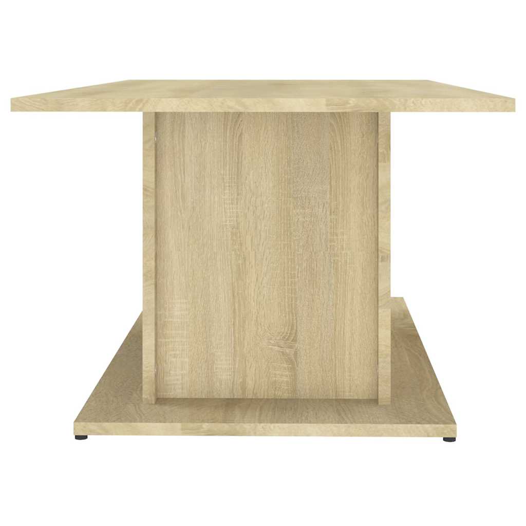 810310 vidaXL Coffee Table Sonoma Oak 102x55,5x40 cm Engineered Wood 5