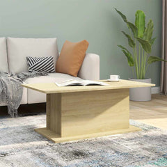 810310 vidaXL Coffee Table Sonoma Oak 102x55,5x40 cm Engineered Wood 1