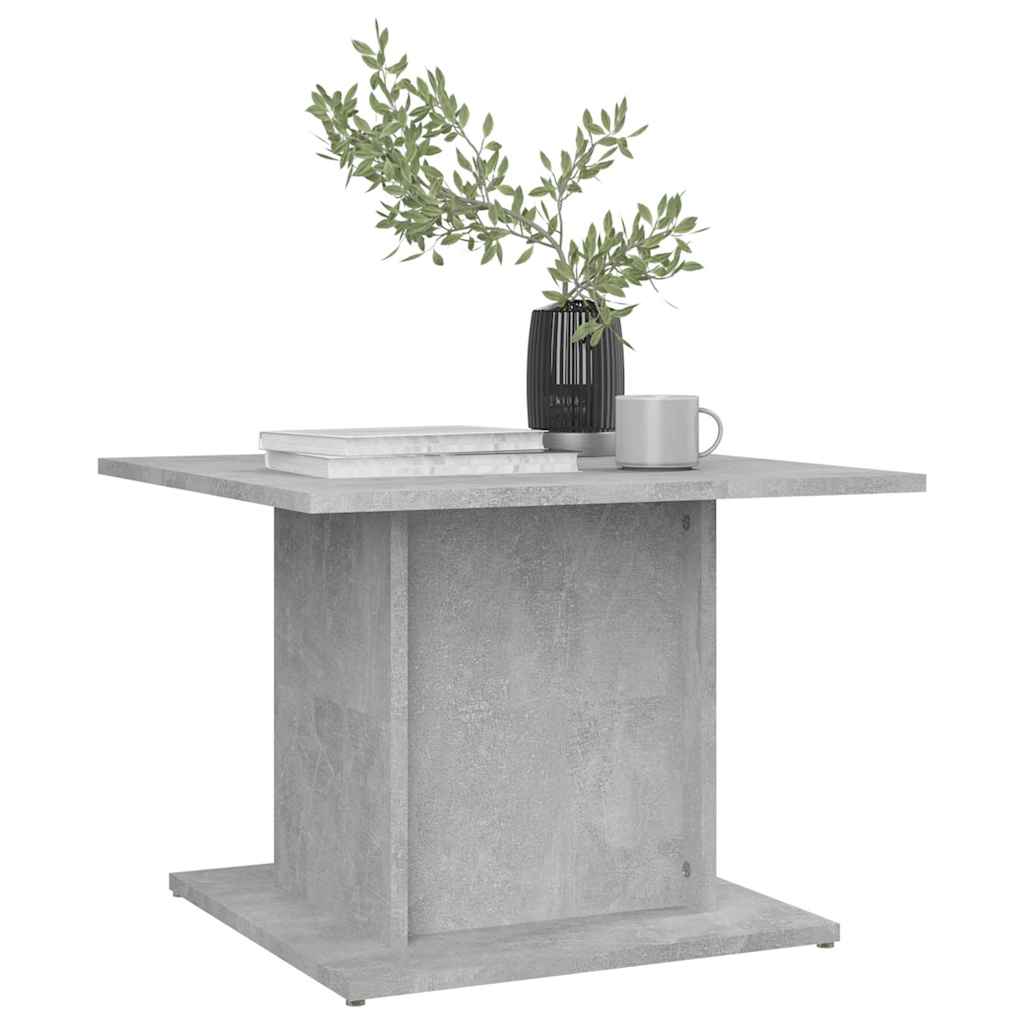 vidaXL Coffee Table Concrete Grey 55,5x55,5x40 cm Engineered Wood 6