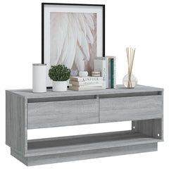 vidaXL TV Cabinet | Grey Sonoma | Engineered Wood | Medium | TV Cabinet 4