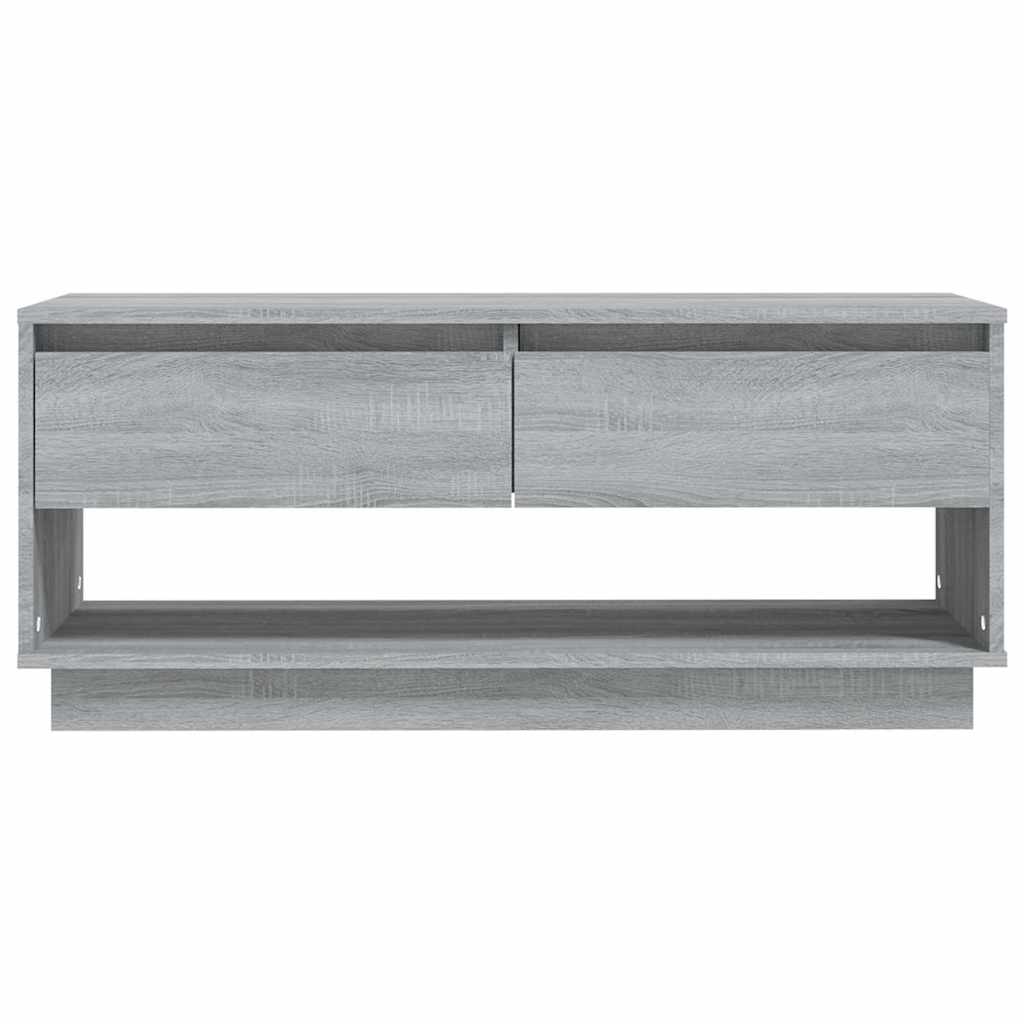 vidaXL TV Cabinet | Grey Sonoma | Engineered Wood | Medium | TV Cabinet 5