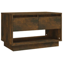 vidaXL TV Cabinet | Smoked Oak | Engineered Wood | 70x41x44 cm | Storage 2