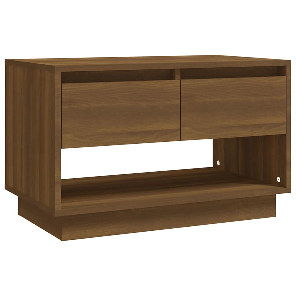 vidaXL TV Cabinet | Brown Oak | Engineered Wood | TV Cabinet | Rectangular 2