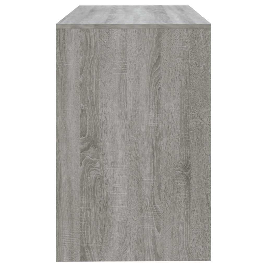 vidaXL Desk | Grey Sonoma | Engineered Wood | Medium | Desk | Rectangular 6
