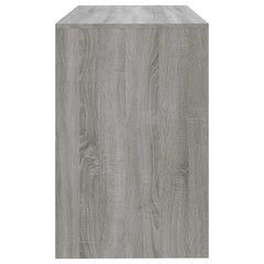 vidaXL Desk | Grey Sonoma | Engineered Wood | Medium | Desk | Rectangular 6