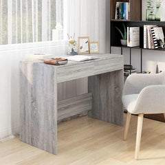 vidaXL Desk | Grey Sonoma | Engineered Wood | Medium | Desk | Rectangular 1