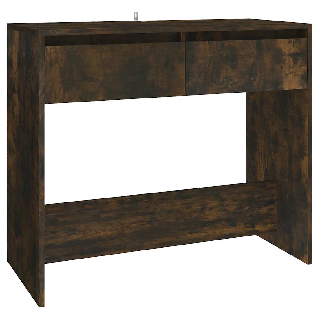 vidaXL Console Table | Smoked Oak | Engineered Wood | Medium | Console Table 2