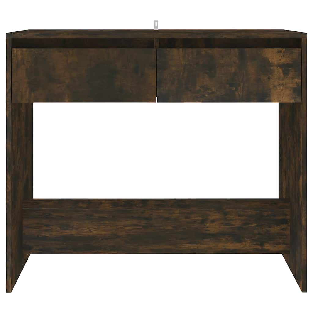 vidaXL Console Table | Smoked Oak | Engineered Wood | Medium | Console Table 5