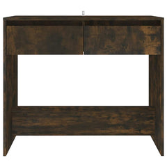 vidaXL Console Table | Smoked Oak | Engineered Wood | Medium | Console Table 5