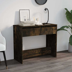 vidaXL Console Table | Smoked Oak | Engineered Wood | Medium | Console Table 1