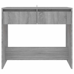 vidaXL Console Table | Grey Sonoma | Engineered Wood | Medium | Storage 5