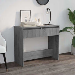 vidaXL Console Table | Grey Sonoma | Engineered Wood | Medium | Storage 1