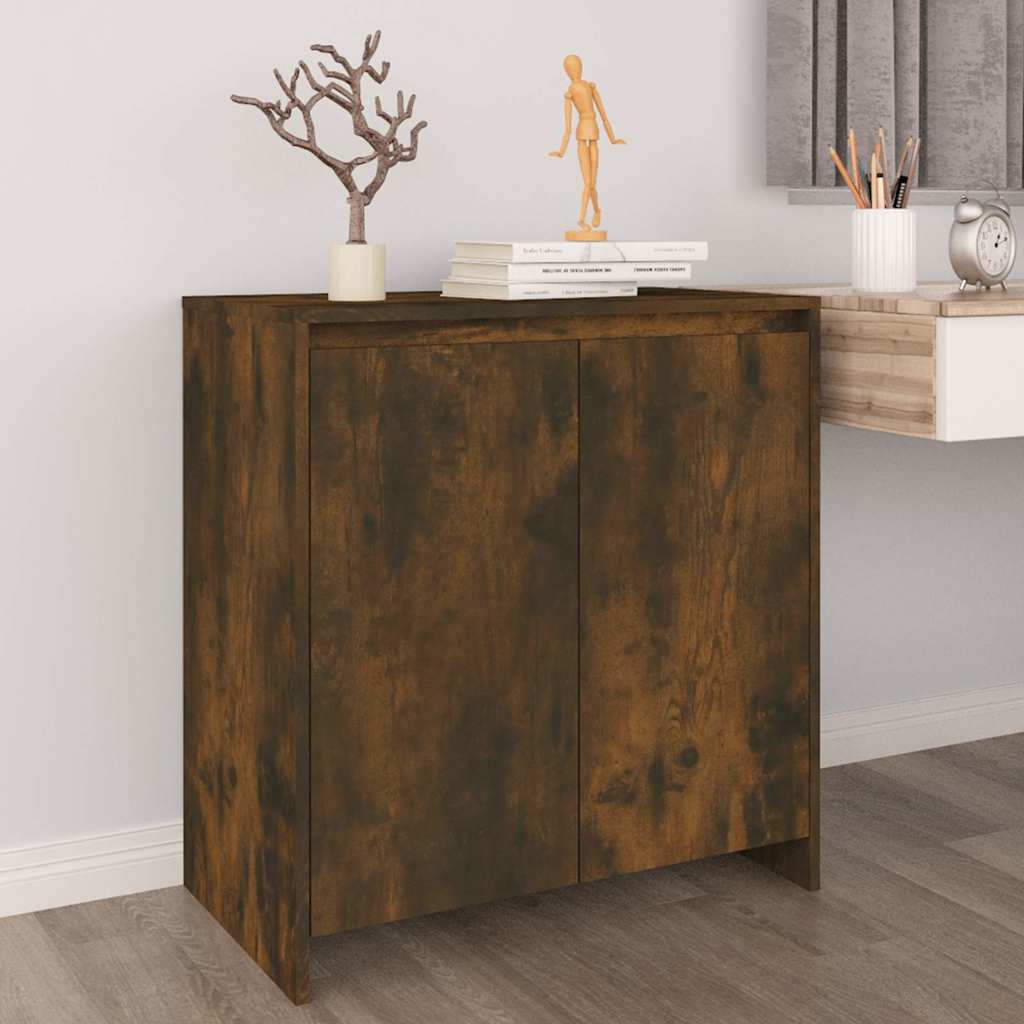 vidaXL Sideboard | Smoked Oak | Engineered Wood | Medium | Sideboard 1