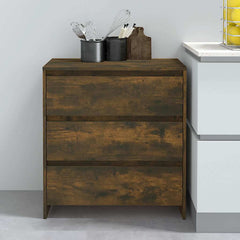 Sideboard 70x41x75 cm Engineered Wood Smoked oak