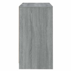 vidaXL Sideboard Grey Sonoma 70x41x75 cm Engineered Wood 4