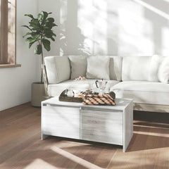 vidaXL Coffee Table | Grey sonoma | Engineered wood | Medium | Coffee Table 1