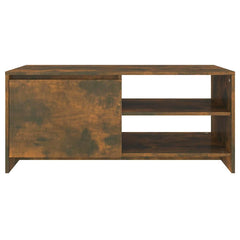 vidaXL Coffee Table | Smoked oak | Engineered wood | Medium | Coffee Table 5