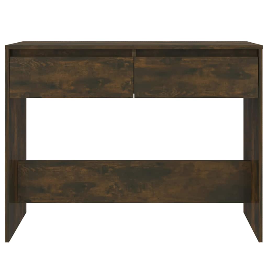 Console Table Smoked Oak Engineered Wood, image 5