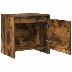 vidaXL Bedside Cabinet | Set of 2 | Smoked Oak | Engineered Wood | Medium 6