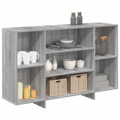 vidaXL Sideboard | Grey Sonoma | Engineered Wood | Medium | Sideboard 4