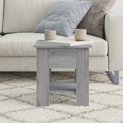 vidaXL Coffee Table Grey Sonoma 40x40x42 cm Engineered wood 3