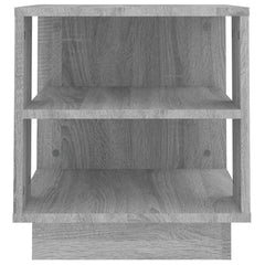 vidaXL Coffee Table Grey Sonoma 40x40x43 cm Engineered Wood 5