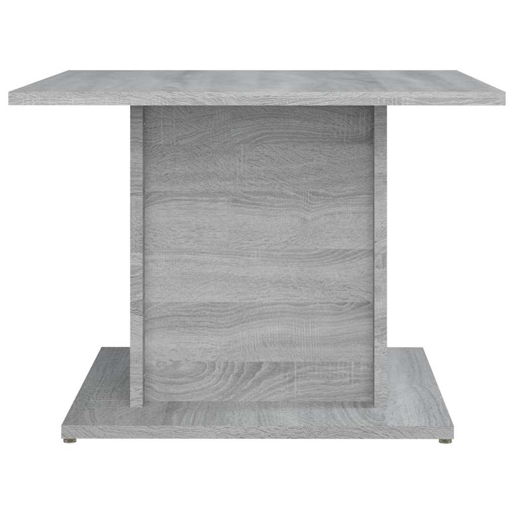 vidaXL Coffee Table Grey Sonoma 55,5x55,5x40 cm Engineered Wood 4