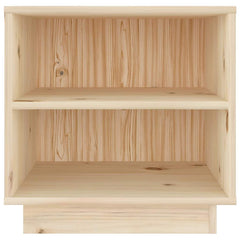 vidaXL Bedside Cabinet | Set of 2 | Natural wood | Solid pinewood | Medium 6