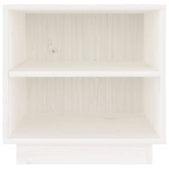 vidaXL Bedside Cabinet | Set of 2 | White | Solid pinewood | Medium 6