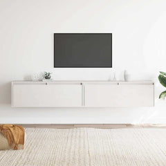 vidaXL Wall Cabinet 100x30x35 cm Solid Wood Pine