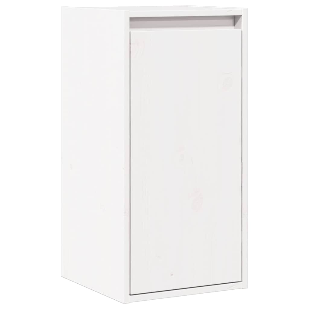 vidaXL Wall Cabinet | White | Solid pinewood | 30x30x60 cm | Wall Cabinet 2