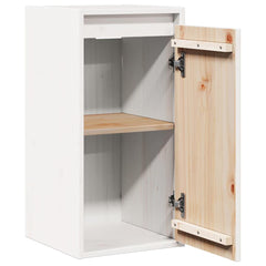 vidaXL Wall Cabinet | White | Solid pinewood | 30x30x60 cm | Wall Cabinet 5