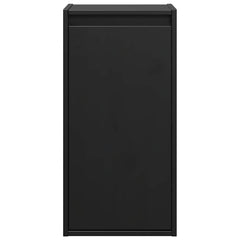 vidaXL Wall Cabinet | Set of 2 | Black | Solid pinewood | Wall-mounted 5