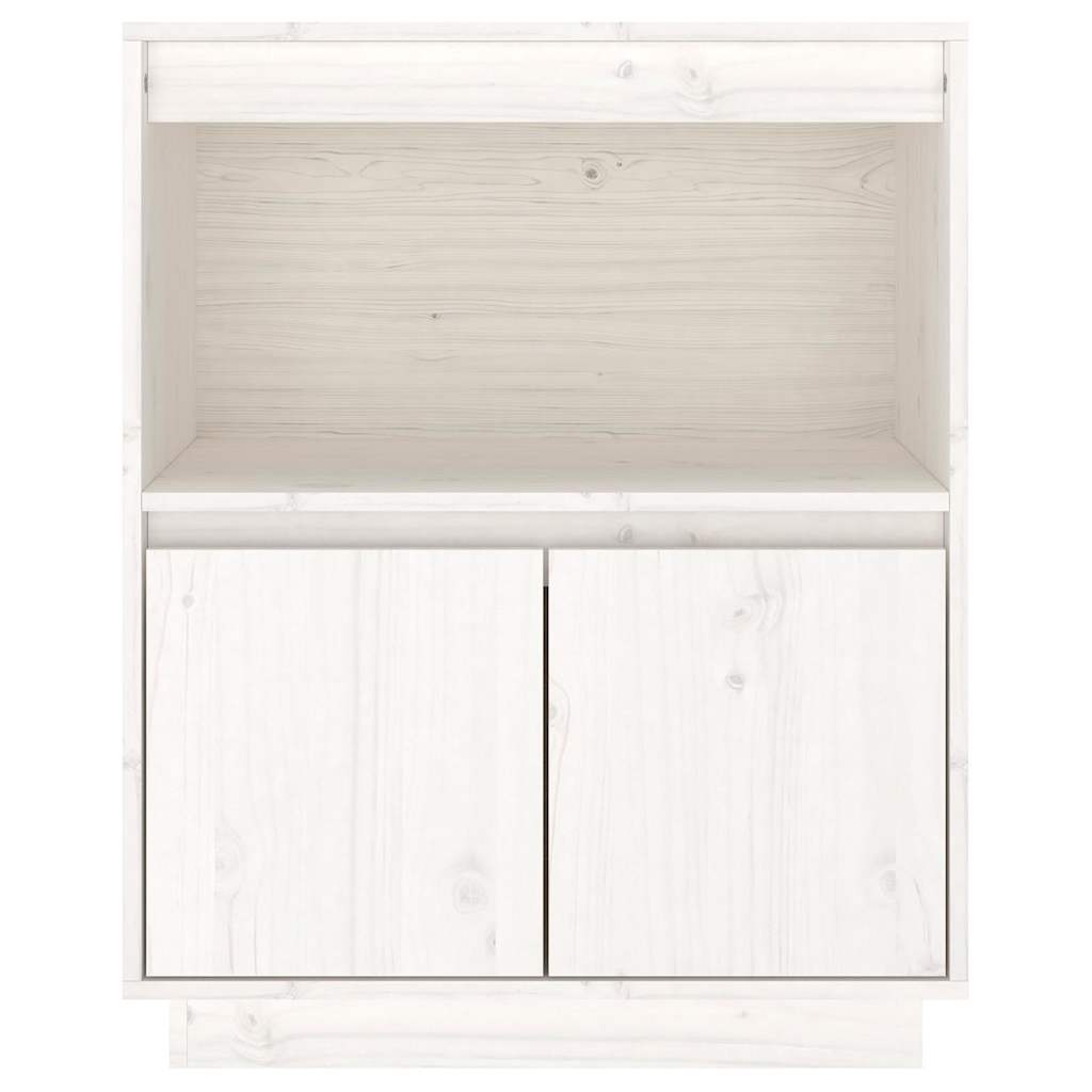 vidaXL Sideboard | White | Solid pinewood | Medium | Sideboard | Rectangular 6