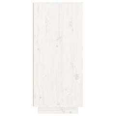 vidaXL Shoe Cabinet | White | Solid pinewood | Medium | Shoe Cabinet 6