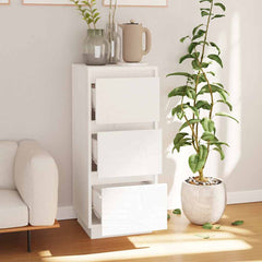 vidaXL Sideboard | White | Solid pinewood | Medium | Sideboard | Rectangular 3