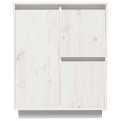 vidaXL Sideboard | White | Solid pine wood | Medium | Sideboard | Rectangular 5