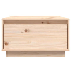 vidaXL Coffee Table | Natural wood | Solid pine wood | Medium | Coffee Table 5