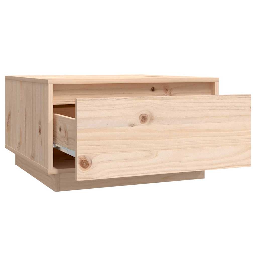 vidaXL Coffee Table | Natural wood | Solid pine wood | Medium | Coffee Table 6