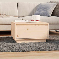 vidaXL Coffee Table | Natural wood | Solid pine wood | Medium | Coffee Table 1