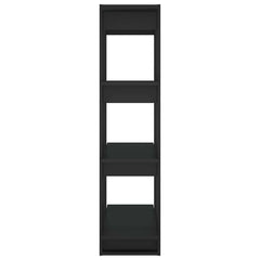 vidaXL Book Cabinet | Black | Engineered Wood | Medium | Book Storage 6