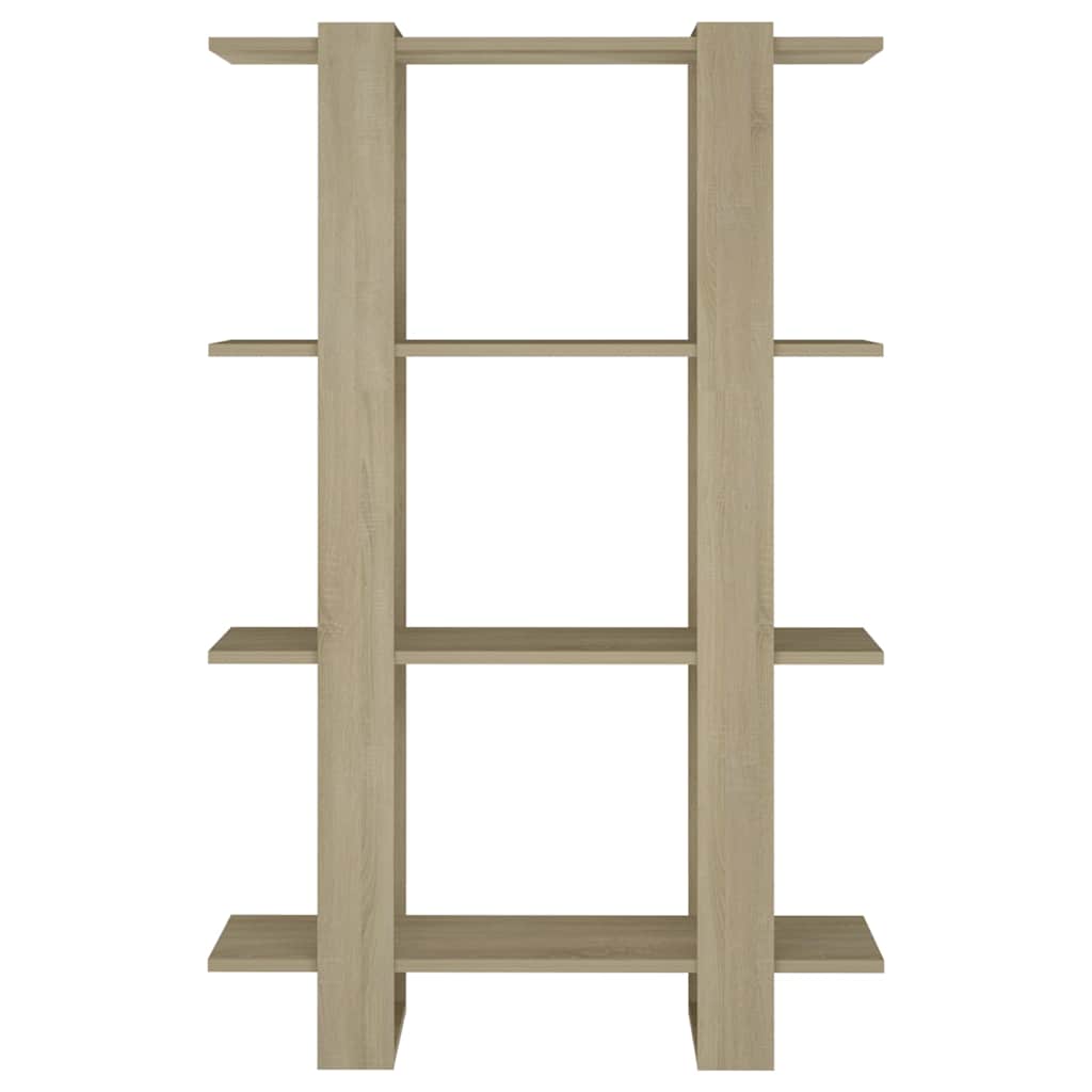 vidaXL Book Cabinet | Sonoma oak | Engineered wood | Medium | Book Cabinet 5