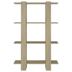 vidaXL Book Cabinet | Sonoma oak | Engineered wood | Medium | Book Cabinet 5