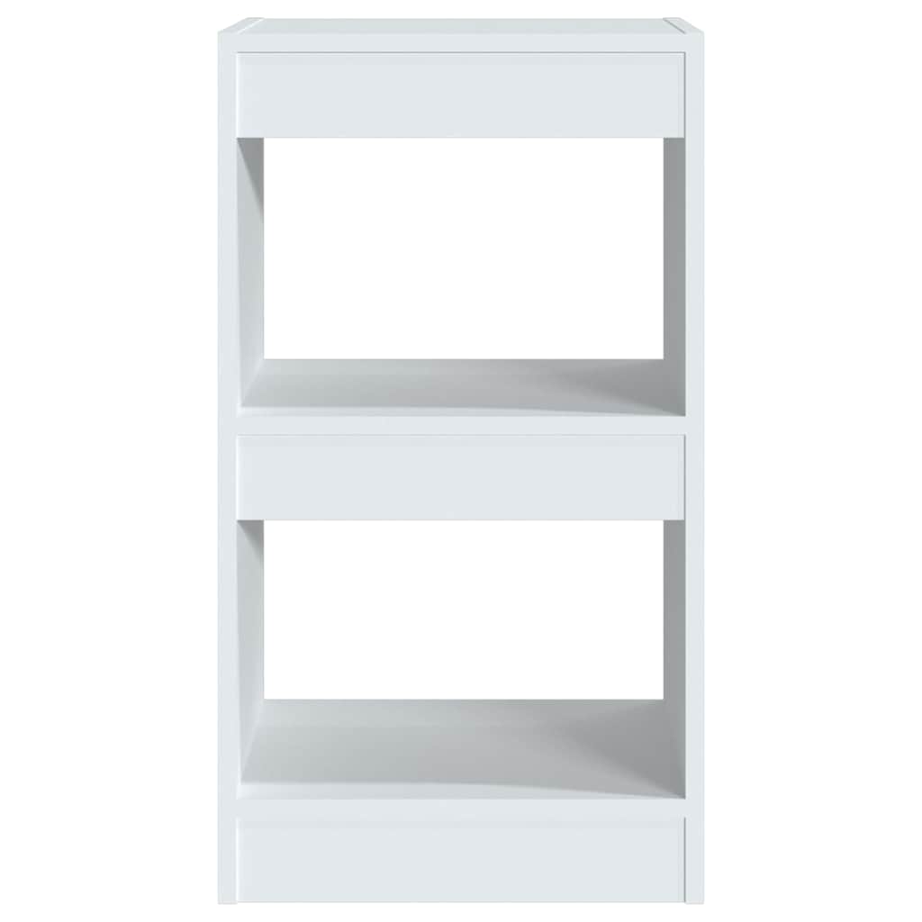 vidaXL Book Cabinet | White | Engineered wood | Medium | Book Cabinet 3