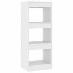 vidaXL Book Cabinet | White | Engineered Wood | Small | Book Cabinet 2