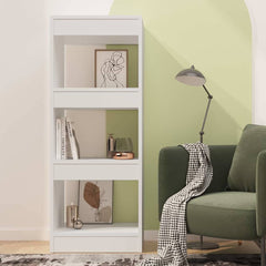 vidaXL Book Cabinet | White | Engineered Wood | Small | Book Cabinet 3