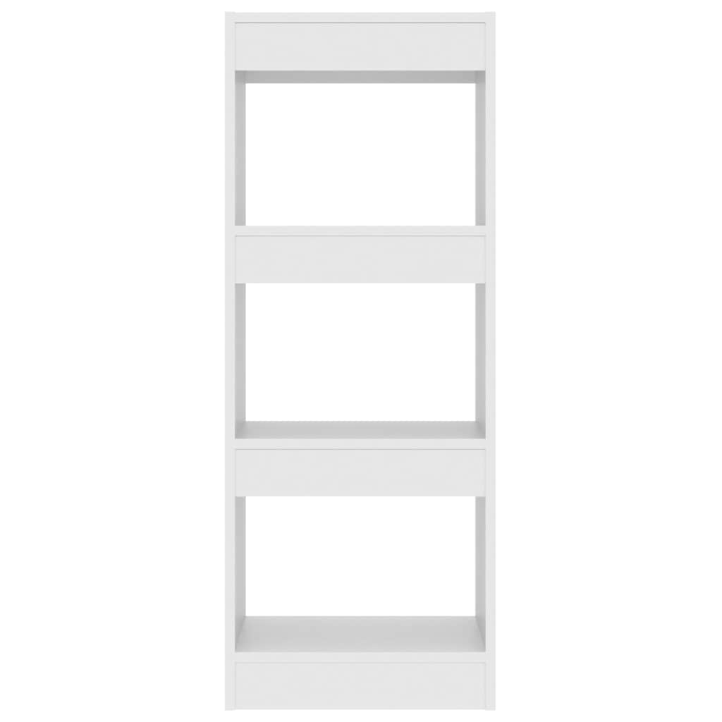 vidaXL Book Cabinet | White | Engineered Wood | Small | Book Cabinet 5