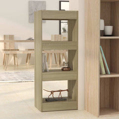 vidaXL Book Cabinet | Sonoma Oak | Engineered Wood | Medium | Book Cabinet 1